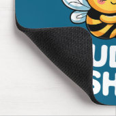 Cuddle Shirt Cute Bees Funny Cozy Couple  Mousepad (Ecke)