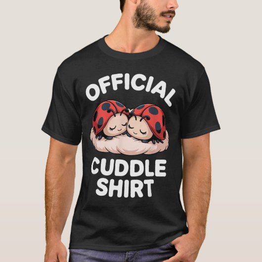 Cuddle Shirt Cute Ladybug Couple Cozy  (Vorderseite)
