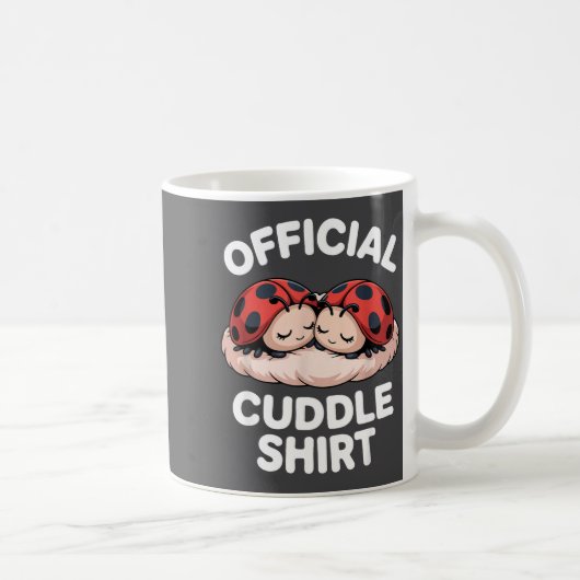 Cuddle Shirt Cute Ladybug Couple Cozy  Kaffeetasse (Rechts)