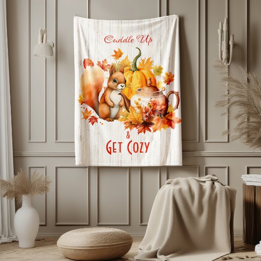 Cuddle Up & Get Cosy - Fall Fleecedecke