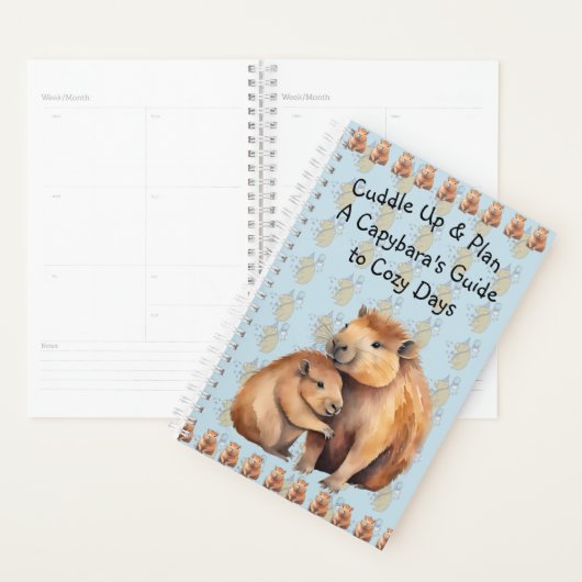 Cuddle Up & Plan: A Capybara's Guide to Cozy Days Planer (Anzeige)