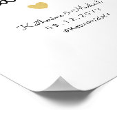 Cuddle Up Wedelblanket oder Shawl Fevor Sign Poster (Ecke)