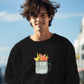 Cuddle Weather Watercolor Herbstlaube Herbst Sweatshirt