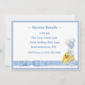 CuddleCreek® BathtubDucky Einladung (Rückseite)