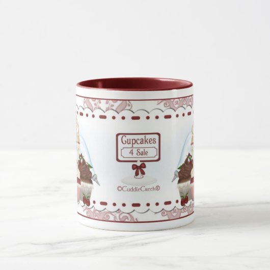 CuddleCreek® ClassyCupcakes Café-Tasse Tasse (Zentrum)