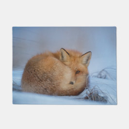Cuddled Fox Doormat Fußmatte