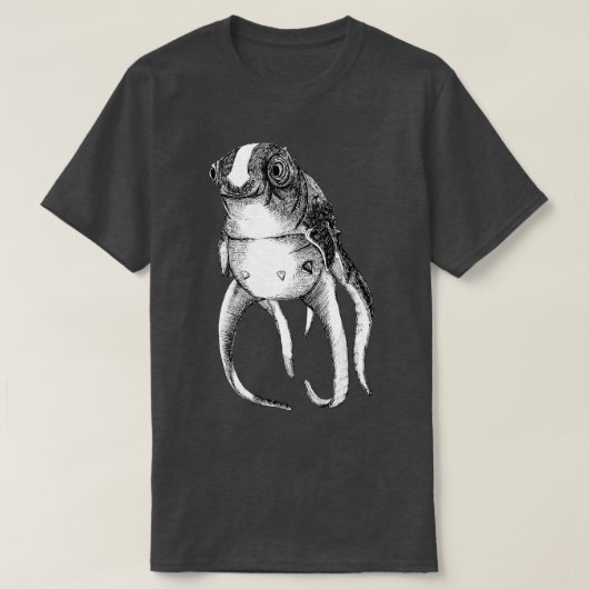 Cuddlefish Subnautica TShirt (Design vorne)