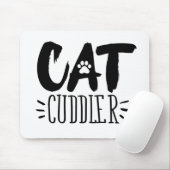 Cuddler Happy Cuddler Aesthetic Cat Pictures Mousepad (Mit Mouse)
