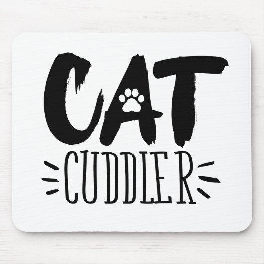 Cuddler Happy Cuddler Aesthetic Cat Pictures Mousepad (Vorne)
