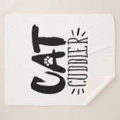 Cuddler Happy Cuddler Aesthetic Cat Pictures Sherpadecke (Vorderseite (Horizontal))