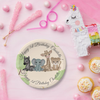 Cuddles 1. Geburtstag Party Pappteller