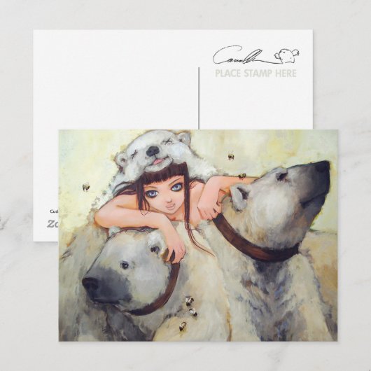 Cuddles eines Powers Monger Postkarte (Vorne/Hinten)