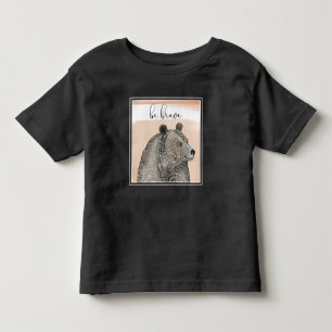 Cuddlies Bär ist tapfer Kleinkind T-shirt