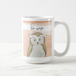 Cuddlies Eule   ist klug Kaffeetasse