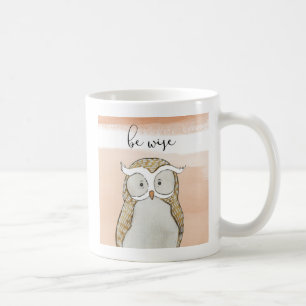 Cuddlies Eule   ist klug Kaffeetasse