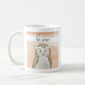 Cuddlies Owl | Sei weise Kaffeetasse (Links)