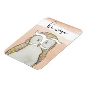 Cuddlies Owl | Sei weise Magnet (Linke Seite)