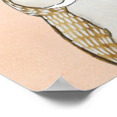 Cuddlies Owl | Sei weise Poster (Ecke)