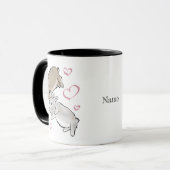 Cuddling bunnies tasse (Vorderseite Links)