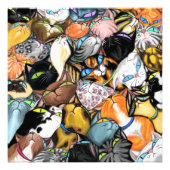 Cuddling Cats Poster (Vorne)