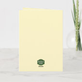 Cuddling Ducks Pond Art Love Jubiläum Karte (Rückseite)