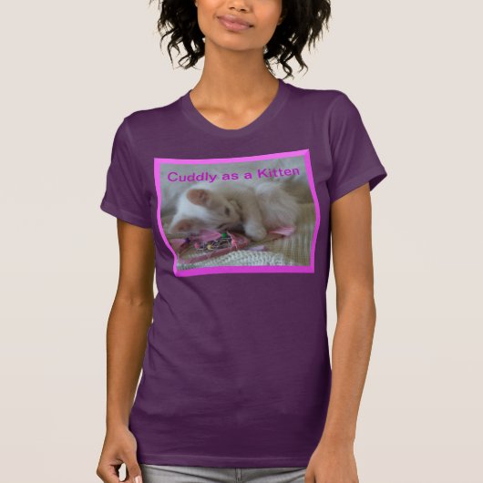 Cuddling Nightshirt T-Shirt (Vorderseite)