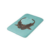 Cuddling Nurse Sharks Badematte (Schrägansicht)