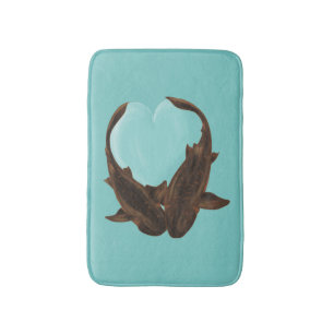 Cuddling Nurse Sharks Badematte