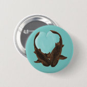 Cuddling Nurse Sharks Button (Vorne & Hinten)