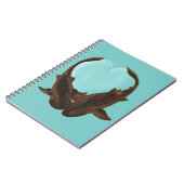 Cuddling Nurse Sharks Notizblock (Linke Seite)