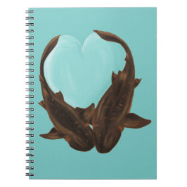 Cuddling Nurse Sharks Notizblock
