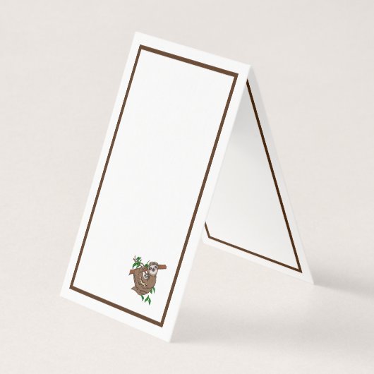 Cuddling Sloth (Rückseite)