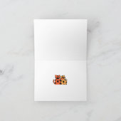 Cuddling Tigers Karte (Innenseite)