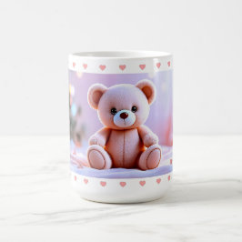 Cuddly Bear Heart Kaffeetasse