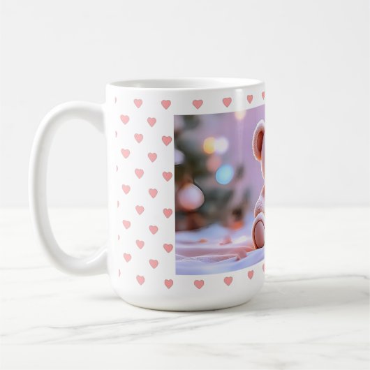 Cuddly Bear Heart Kaffeetasse (Links)