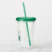 Cuddly Croc Time - Personalized Kids' Tumbler Acryltrinkbecher (Links)