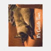 Cuddly Kitty-Fleece-Decke Fleecedecke (Vorderseite)