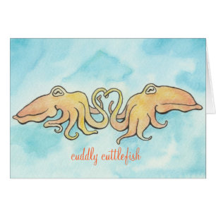 Cuddly Kopffüßer-Liebe