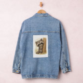 Cuddly Raccoon Forest Denim Jacket Jeansjacke (Hangar)
