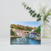 Cudillero, Fischerdorf in Asturien. Spanien. Postkarte (Stehend Vorderseite)