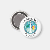 Cudjoe Key - Florida Keys Magnet (Vorderseite/Rückseite)