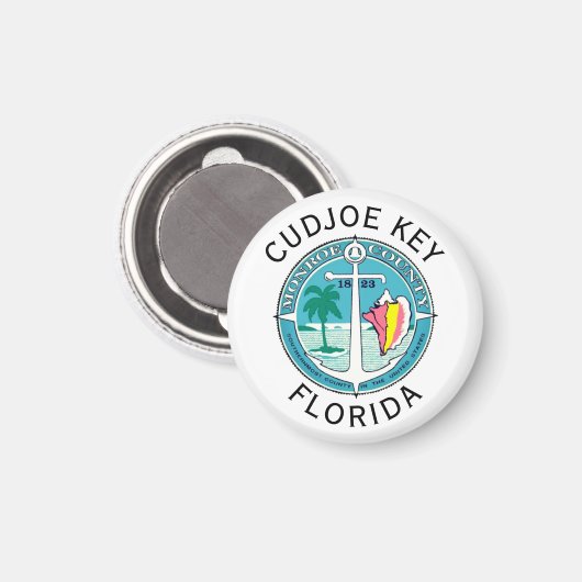 Cudjoe Key - Florida Keys Magnet (Vorderseite/Rückseite)