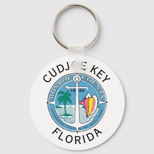 Cudjoe Key - Florida Keys Schlüsselanhänger (Vorderseite)