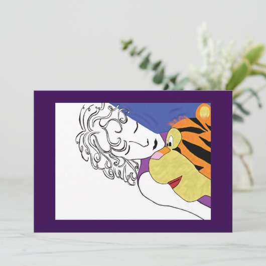 CUDLE BUDDY FEIERTAGSKARTE (Stehend Vorderseite)