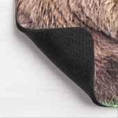 Cudly Brown Bären Fotografie Mousepad (Ecke)