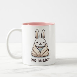 Cudly Bunny Tee Zweifarbige Tasse