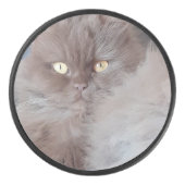 Cudly Cat Eishockey Puck (Vorderseite)