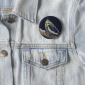 Cudly Cockatiel Abzeichen Button (Beispiel)