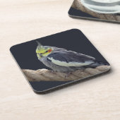 Cudly Cockatiel Untersetzer Set (Linke Seite)
