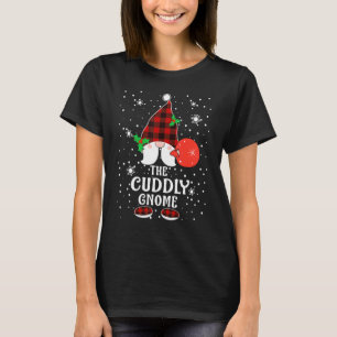 Cudly Gnome Buffalo Kariert Matching Family Christ T-Shirt